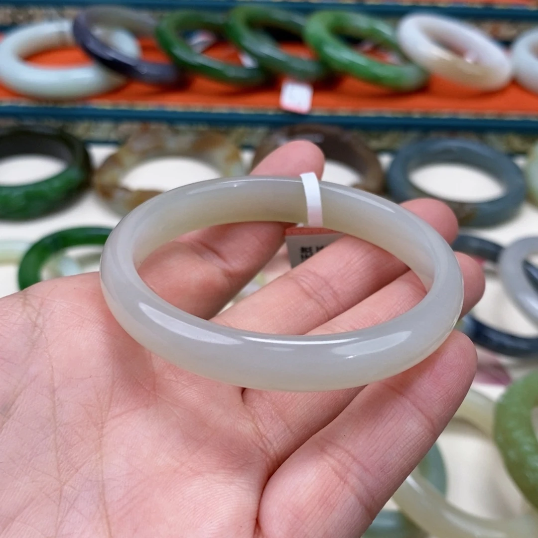 和田玉手镯54.2未镶嵌