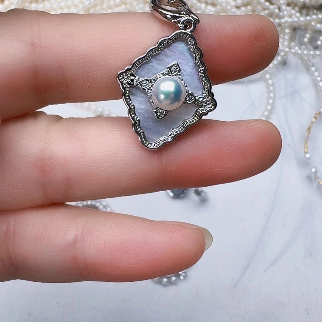 淡水珍珠未镶嵌颈饰