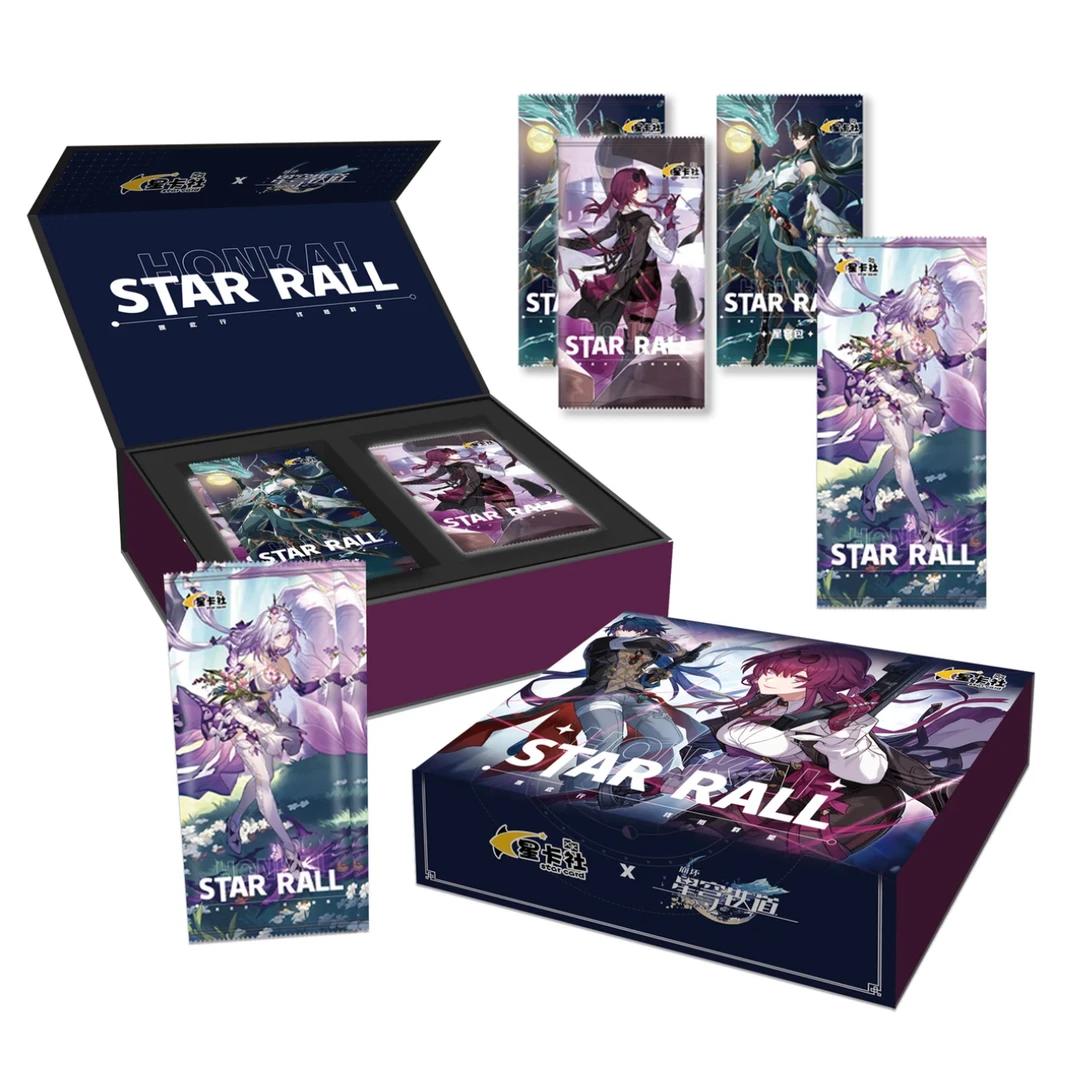 【浮浮/双拼】星卡社《崩坏：星穹铁道》二创收藏卡牌（代拆）