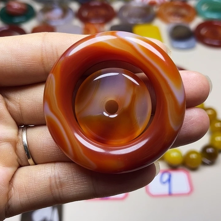 海***上玛瑙/玉髓未镶嵌颈饰