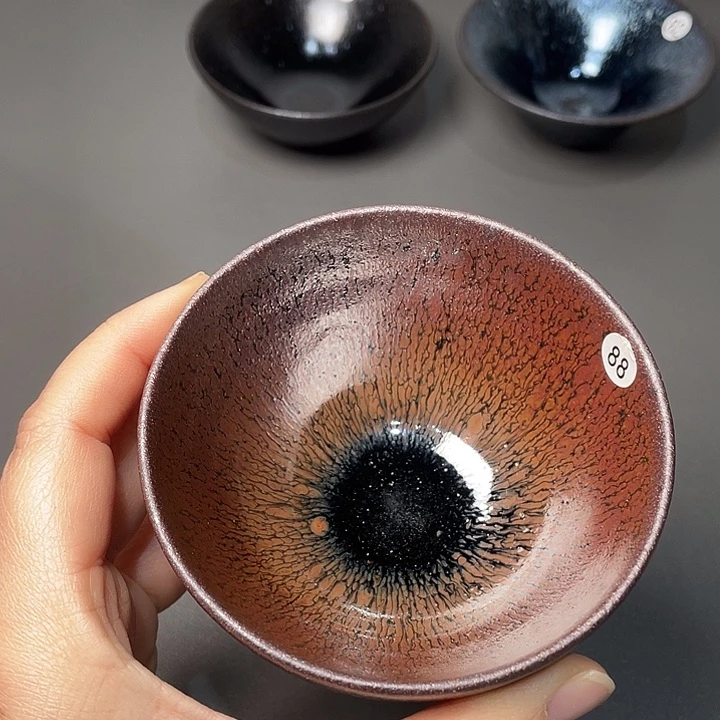 茶盏龙窑柴烧建盏88