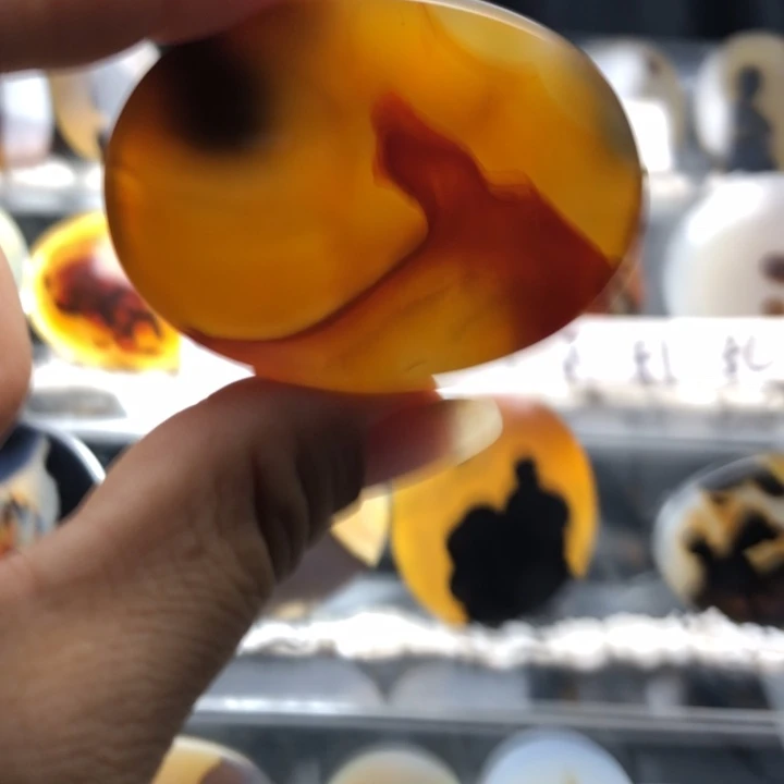 合金玛瑙/玉髓珠宝奇石35