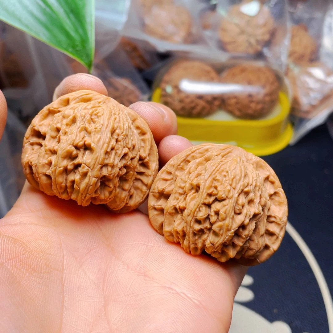 文玩核桃把件承德密文