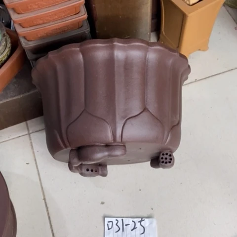 紫砂宜兴紫砂花盆