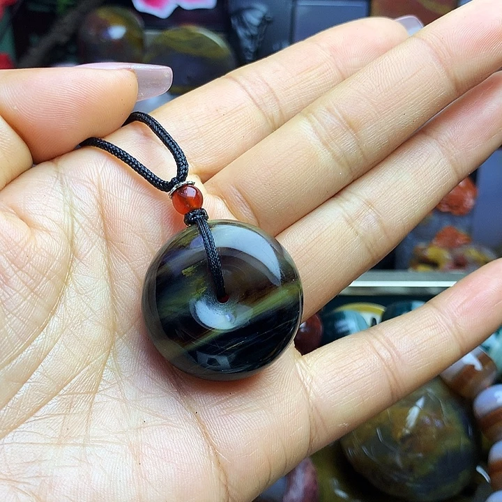 硅化玉未镶嵌吊坠(不含链)