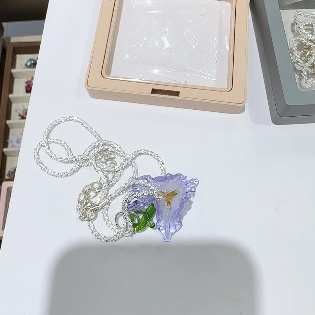 手工艺品琉璃鸢尾