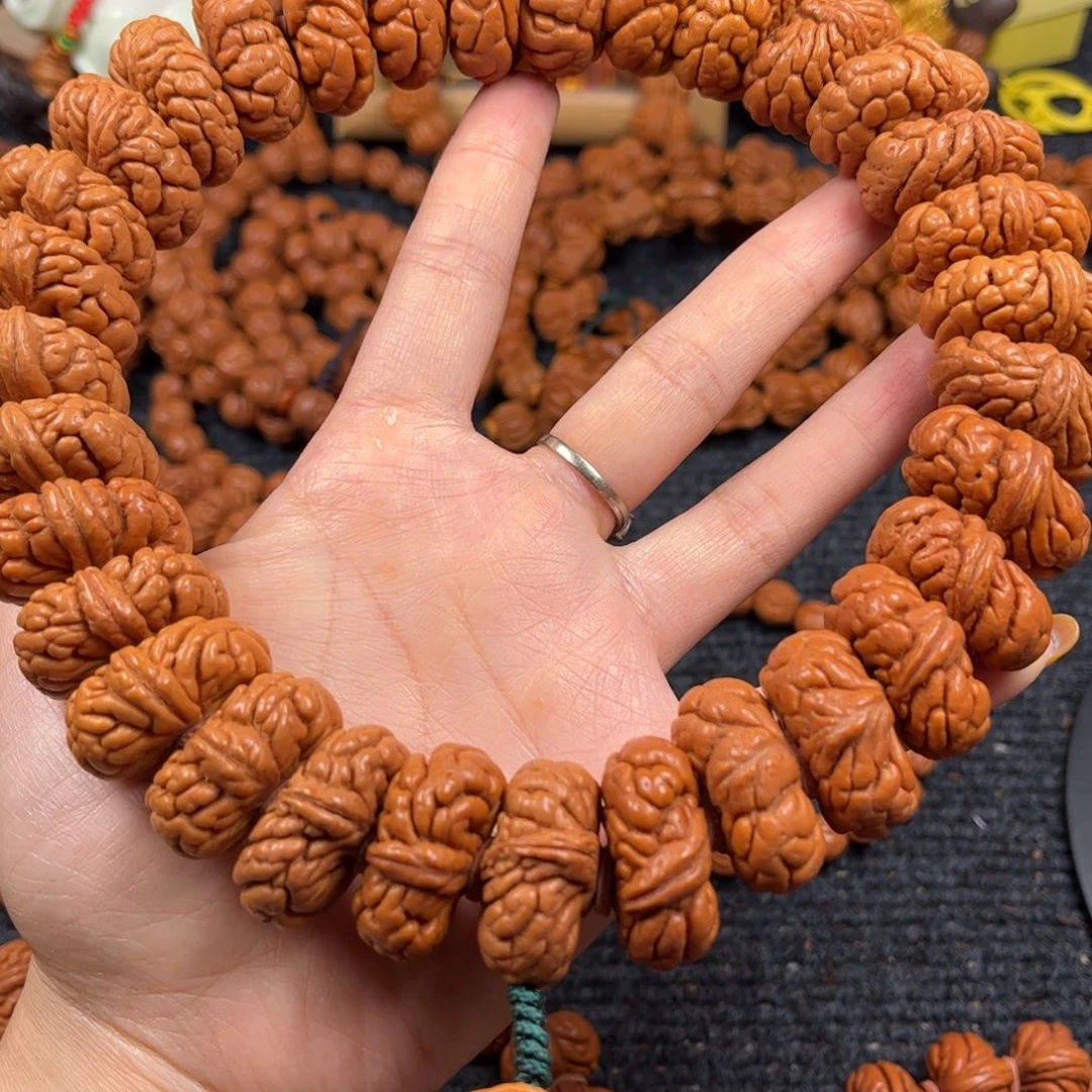 桃核吊坠A7链接手串