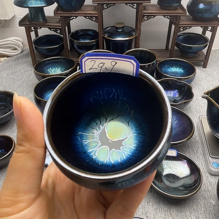 自***在瓷纯手工瑕疵小将军主人杯