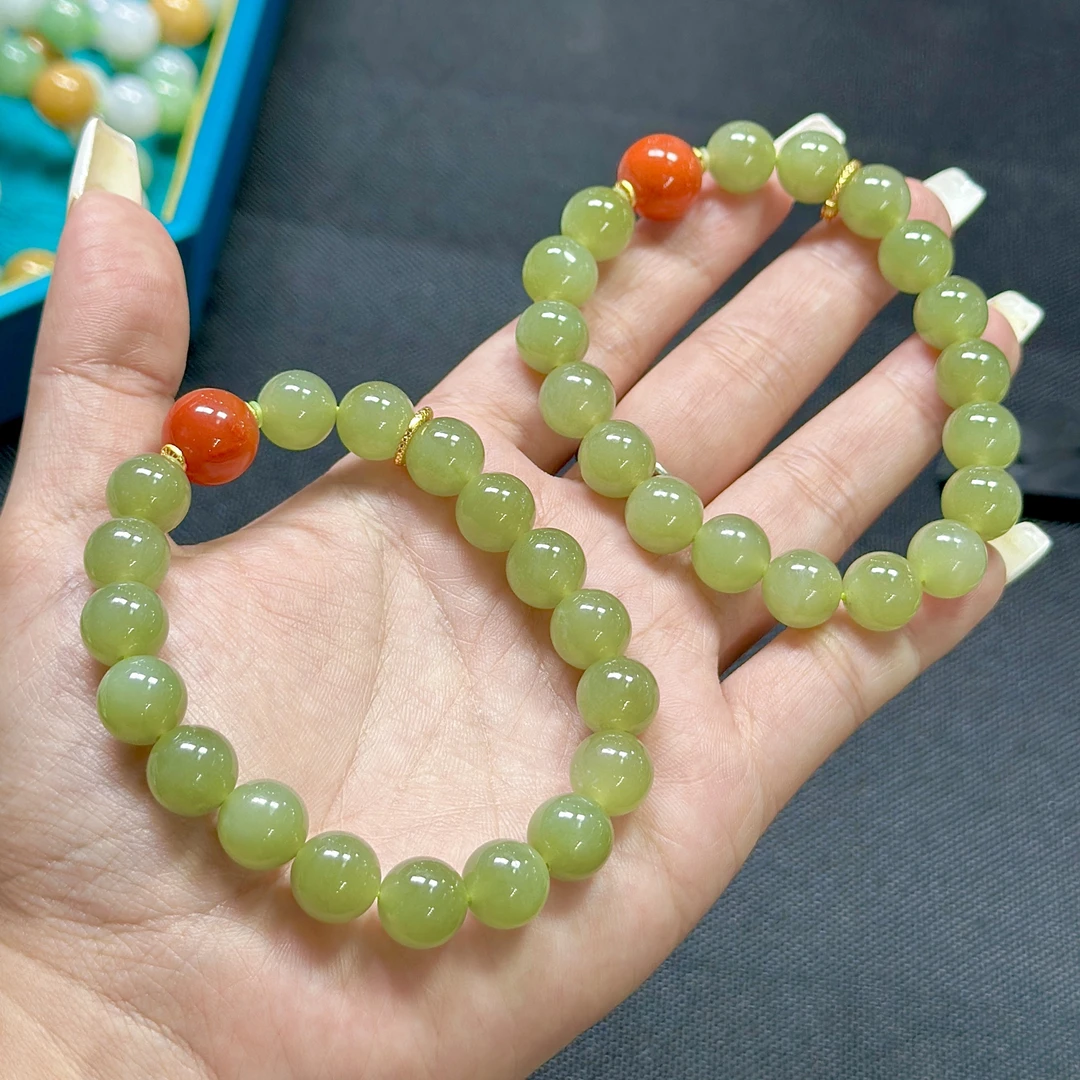 【CH】和田玉DIY手串-约10mm（多样性发其一）