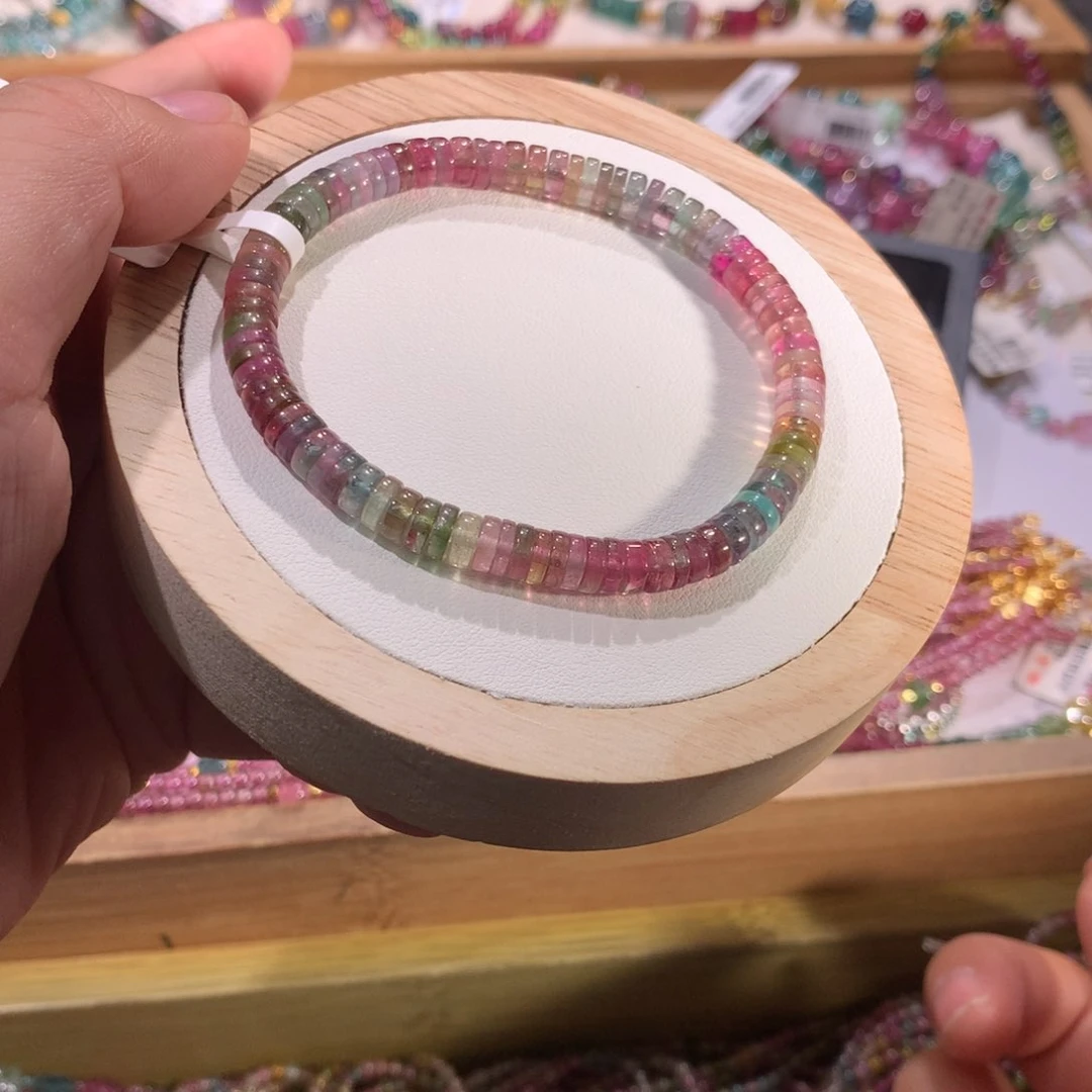 白***糕手链未镶嵌碧玺手串