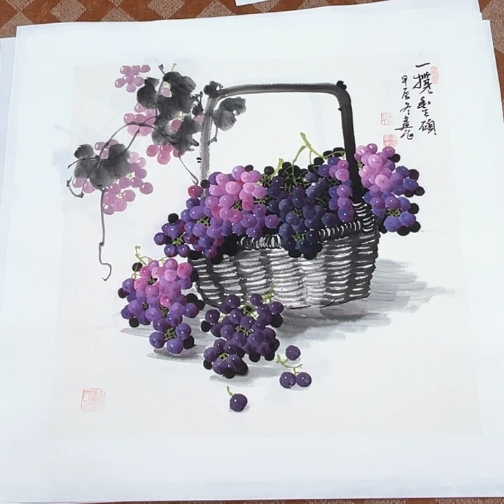 国画闲****2四斗纯手绘国画作品