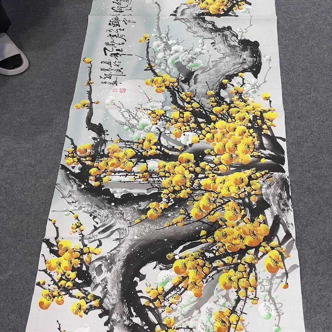 国画今天早上作品展示