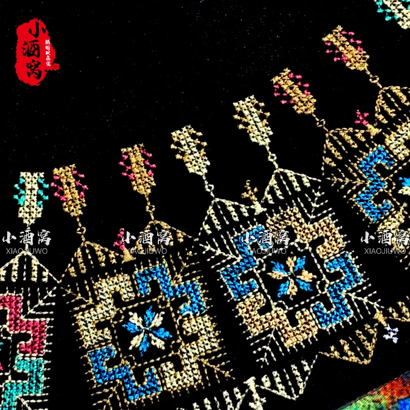 [青禾-马甲] 小酒窝新国风 秋冬时尚气质双面马甲-前58后61