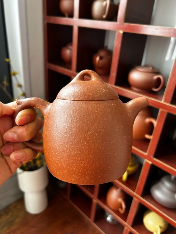 降坡泥秦权400cc茶壶