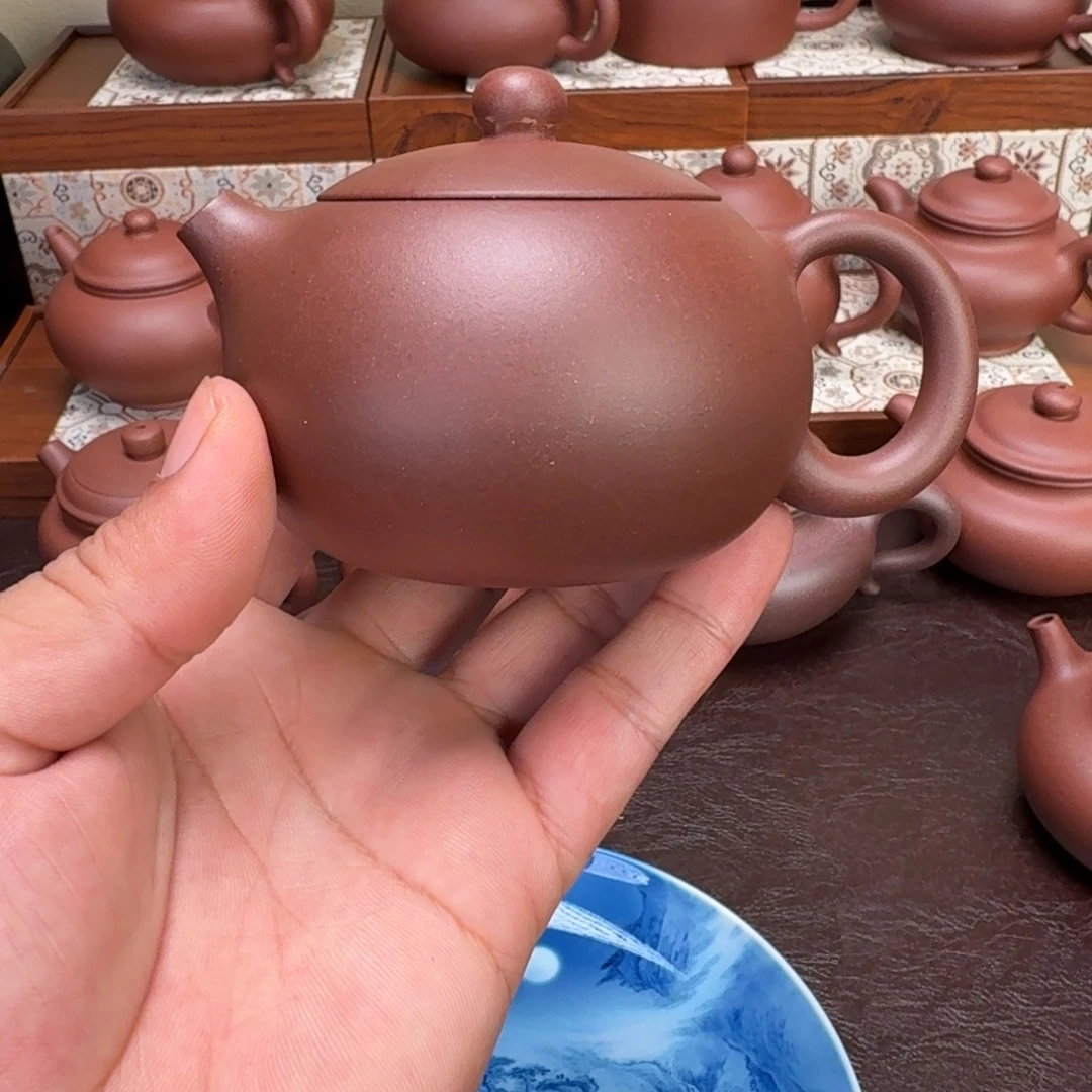 一****茶壶紫砂原矿底槽清西施150cc