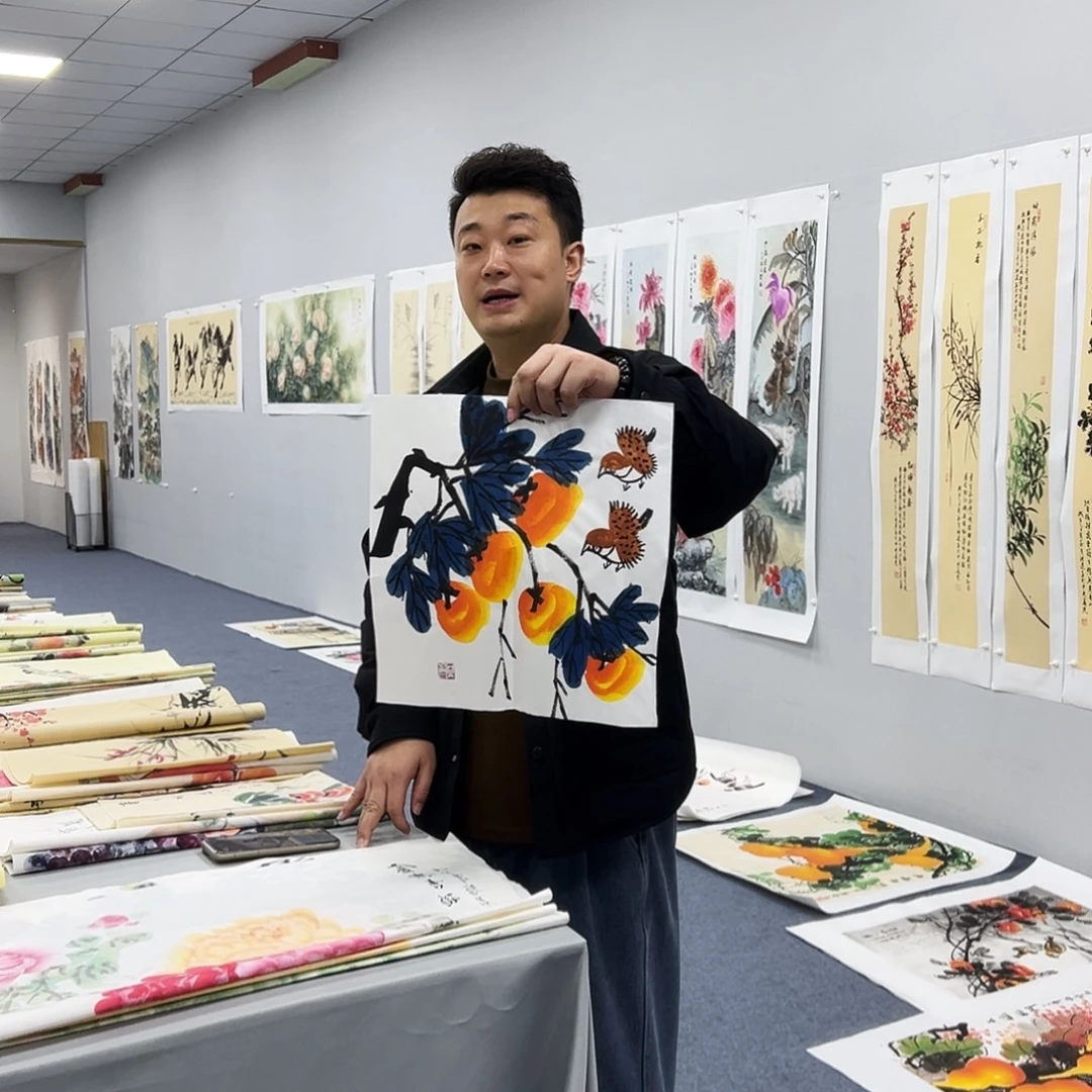 国画国画作品宣纸纯手绘