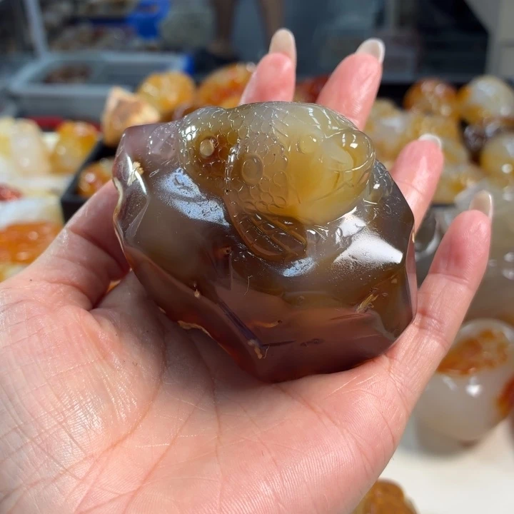 玛瑙/玉髓吊坠(不含链)未镶嵌