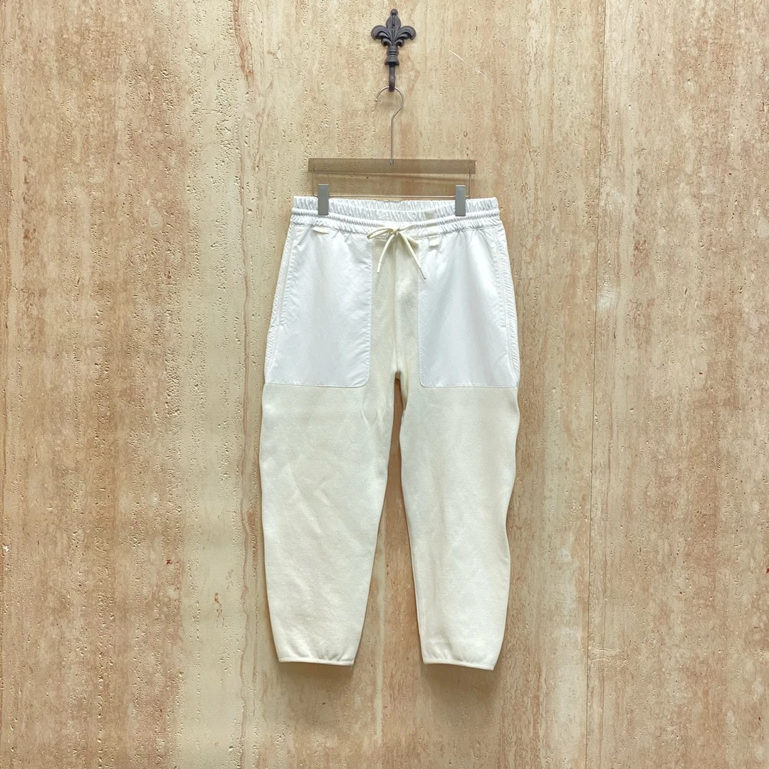 全新未使用 MONCLER 撞色拼接大口袋长裤/xs码/全新带吊/31514