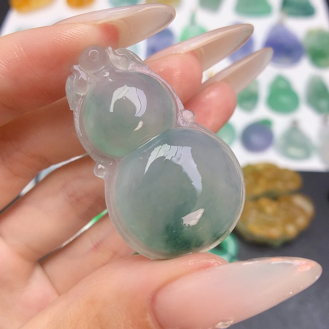 定制翡翠未镶嵌葫芦
