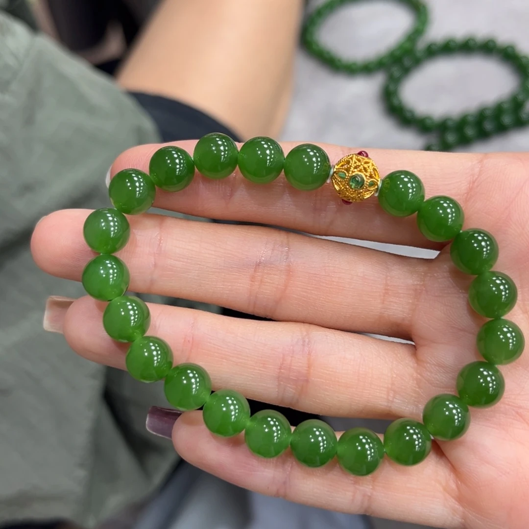 手串未镶嵌和田玉7-8