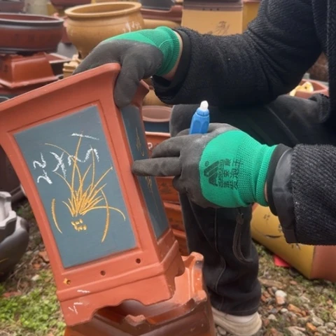 紫砂花盆紫砂花盆盆景盆栽