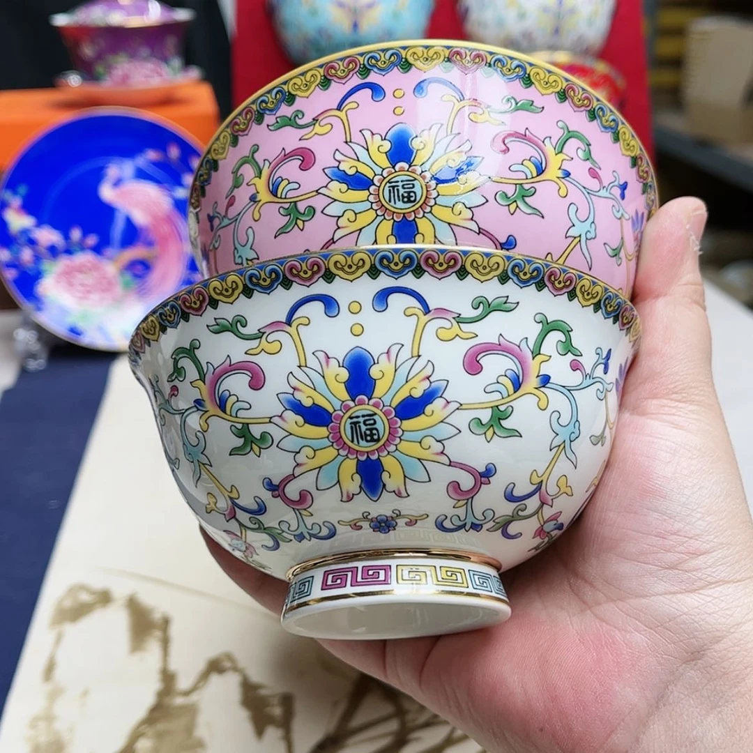 【闪购商品】珐琅4.5英寸1粉1白。。。