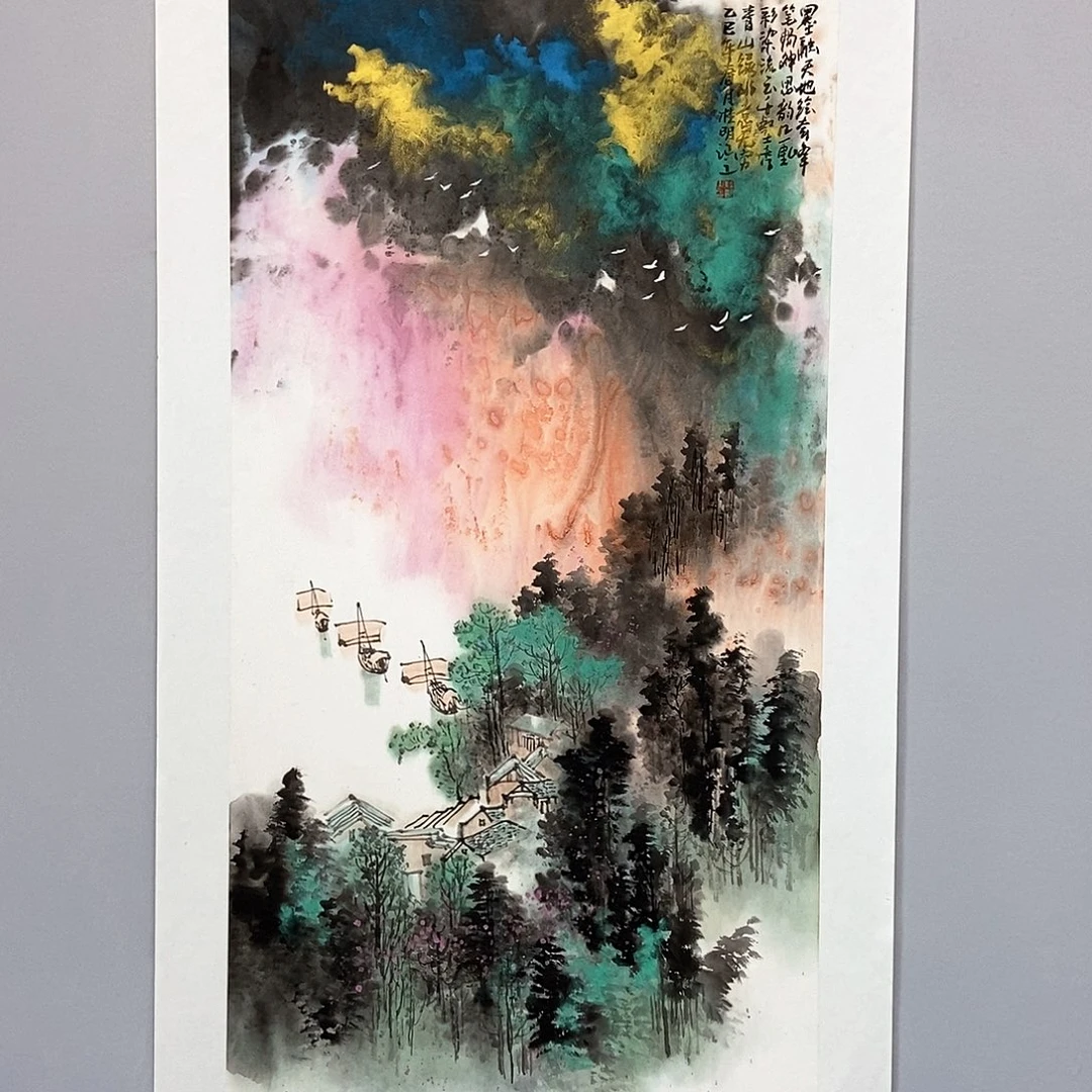国画黄桂明三尺精品佳作