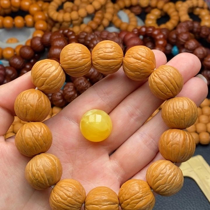 猴头核桃吊坠寒*聚宝盆19的