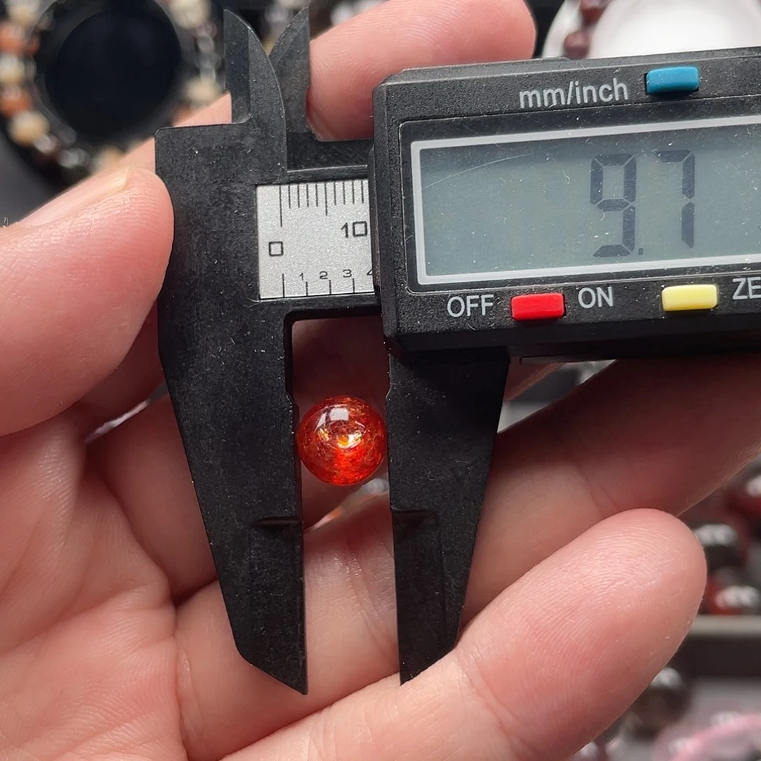 ****舍金太阳单珠9.7mm未镶嵌日光石