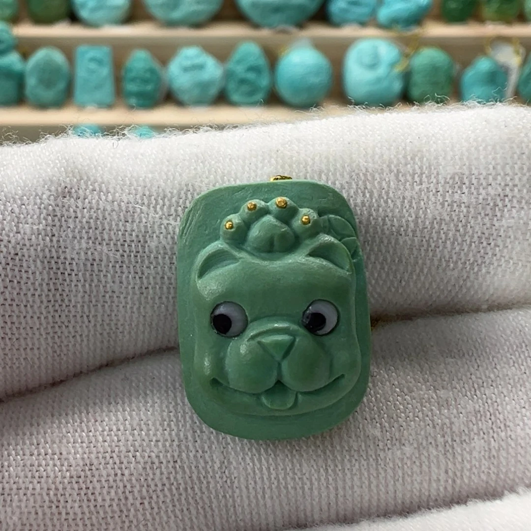 未镶嵌绿松石法斗12.6mm