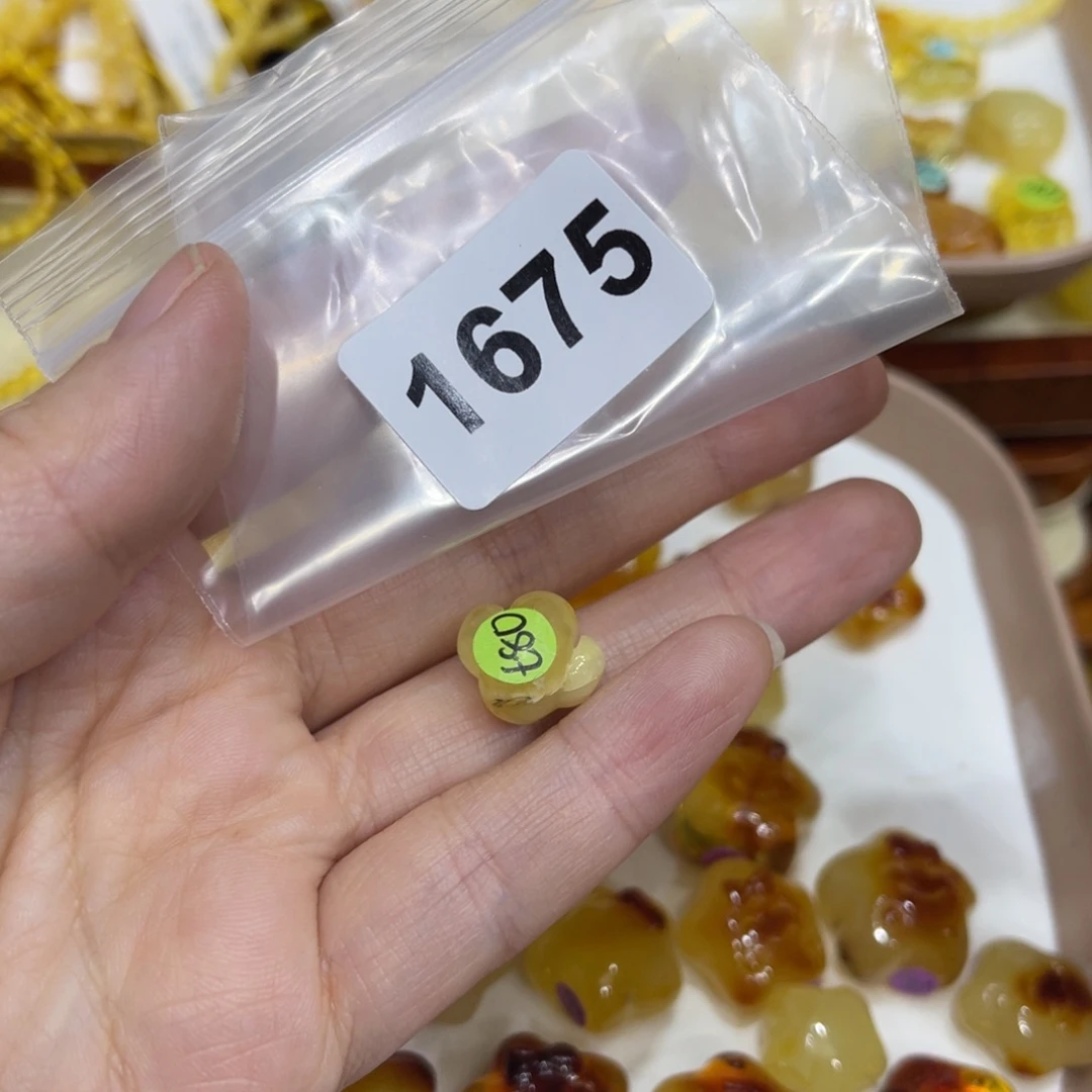 琥珀珠宝奇石未镶嵌B*