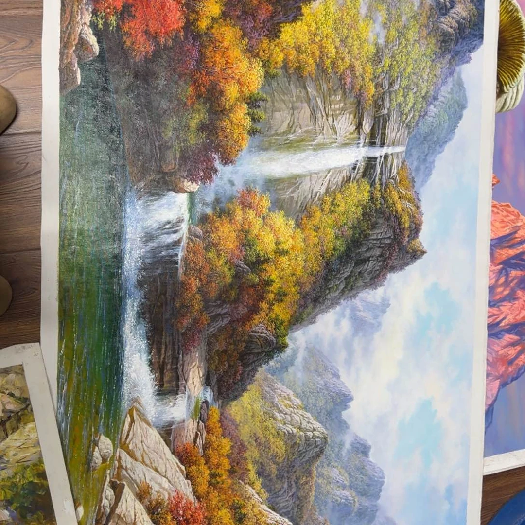 油画在我心里我就是一只