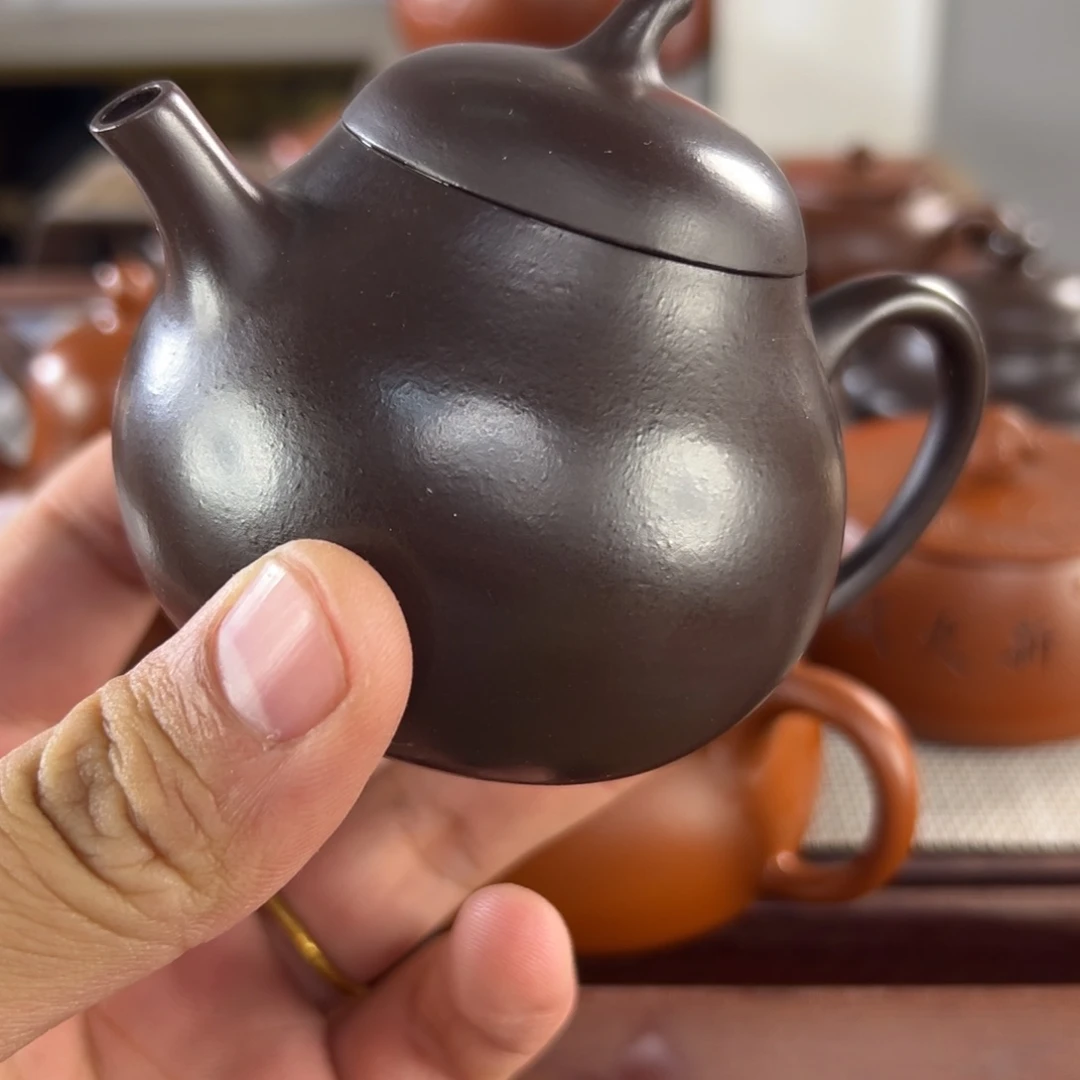 紫砂微瑕茶壶茶壶 大**宝