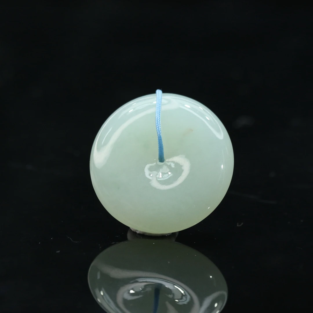 44天然缅甸翡翠A货平安扣/300121/上海嘉禾拍卖