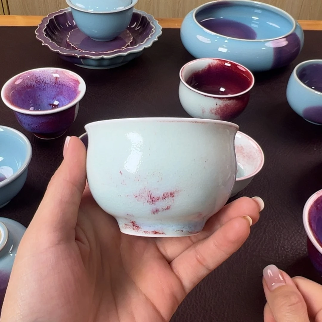 杯钧窑主人杯 手工拉坯