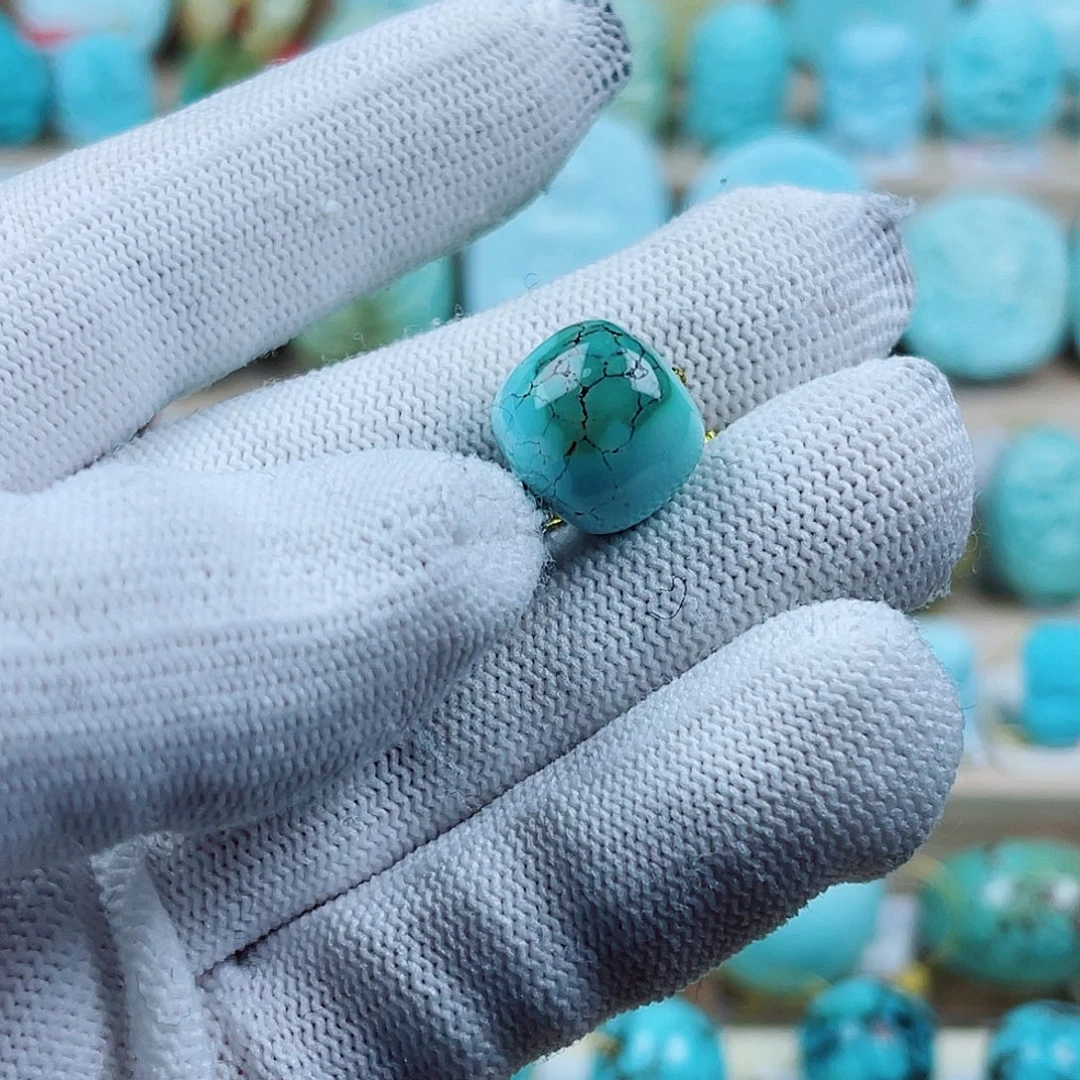 绿松石未镶嵌珠宝奇石配饰13❌12