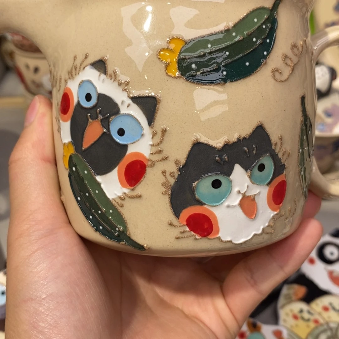 杯子黄瓜小猫分流杯