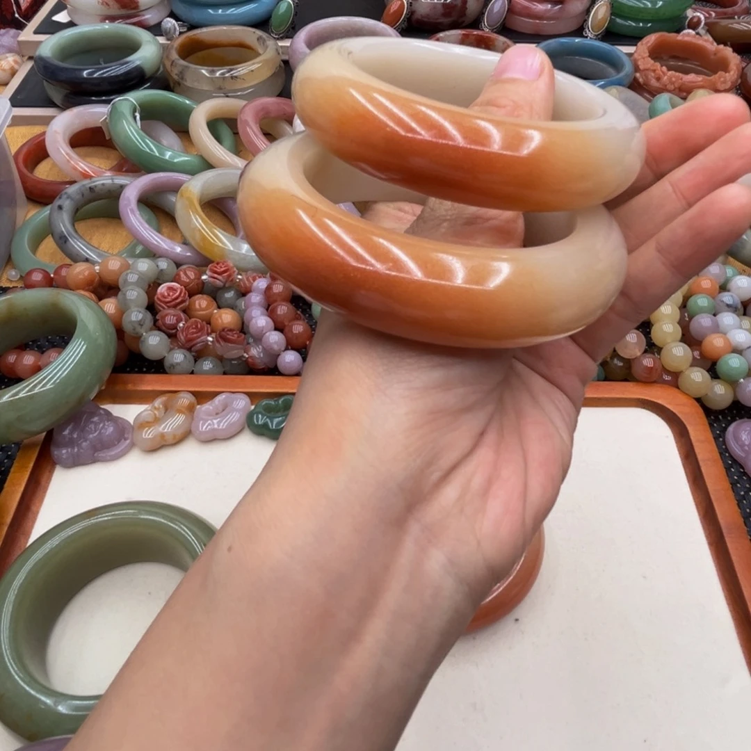 石英质玉未镶嵌圈口56/68