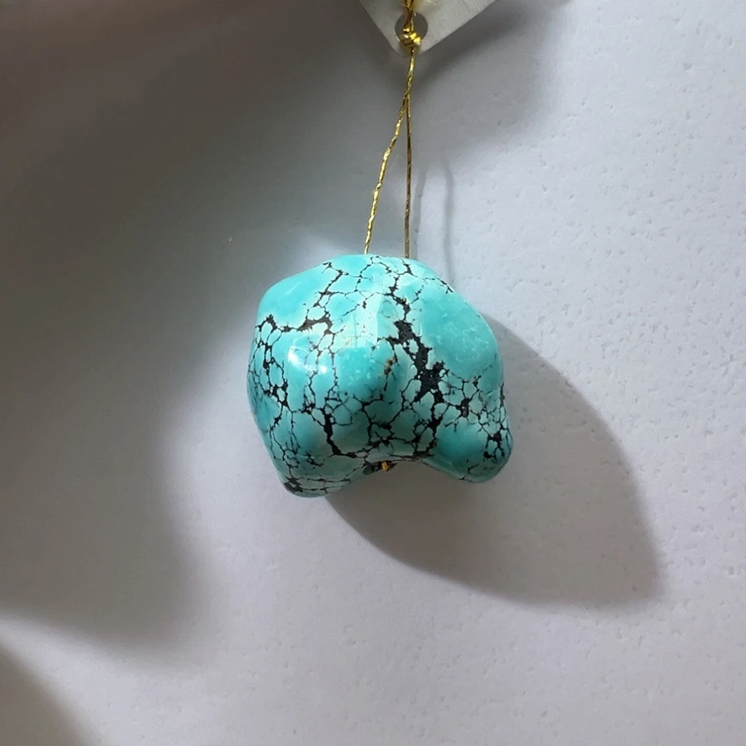 绿松石未镶嵌挂件