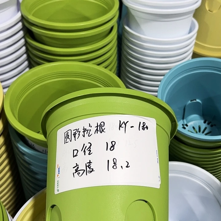 正品圆控口18高18果绿8只无托