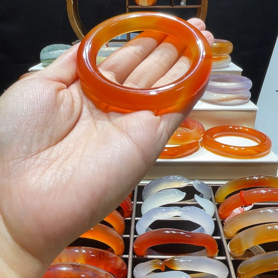 玛瑙/玉髓未镶嵌手镯