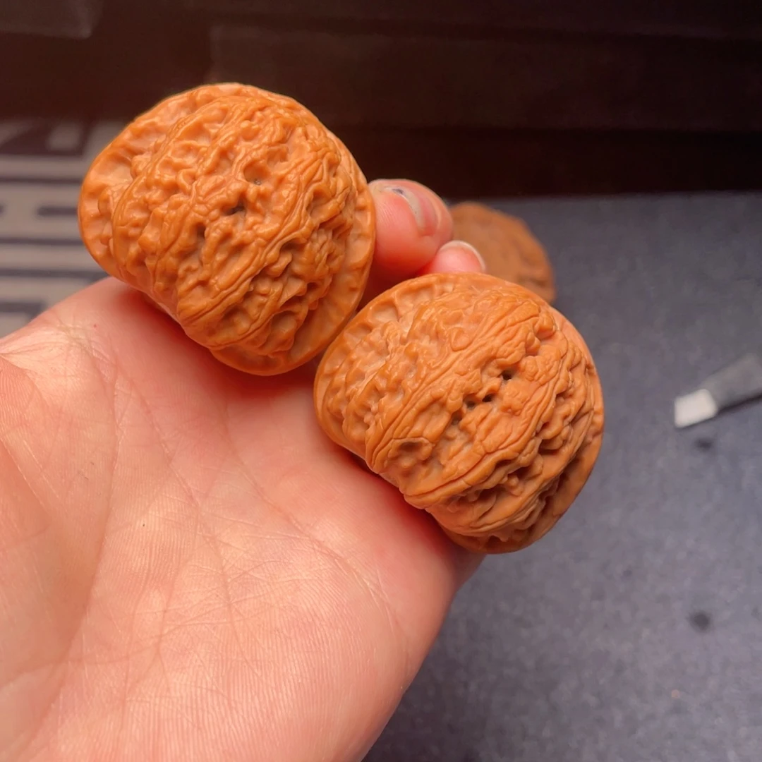 文玩核桃把件秦岭核桃16