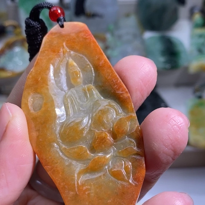 【闪购商品】颈饰未镶嵌翡翠观音