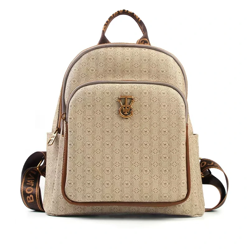 2025年新款时尚百搭轻奢潮流简约手提女包气质卡其色G3248-25