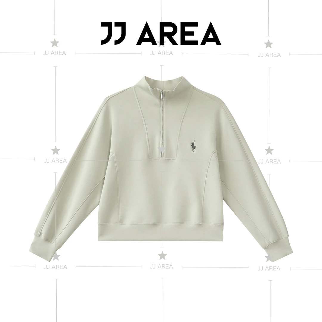【JJAREA】&娇娇“立领骑士卫衣”感卫衣秋季上衣高领套头卫衣