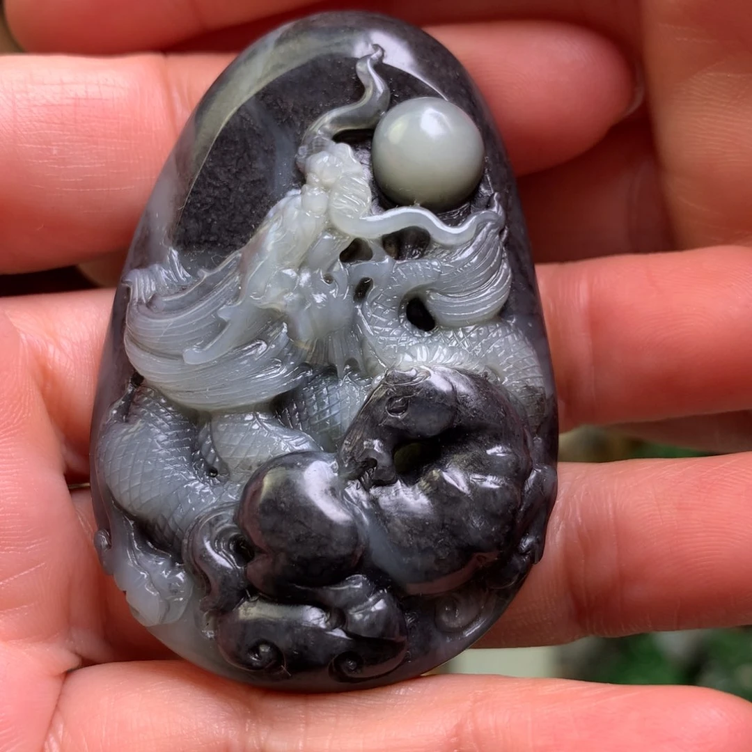 和田玉挂件未镶嵌