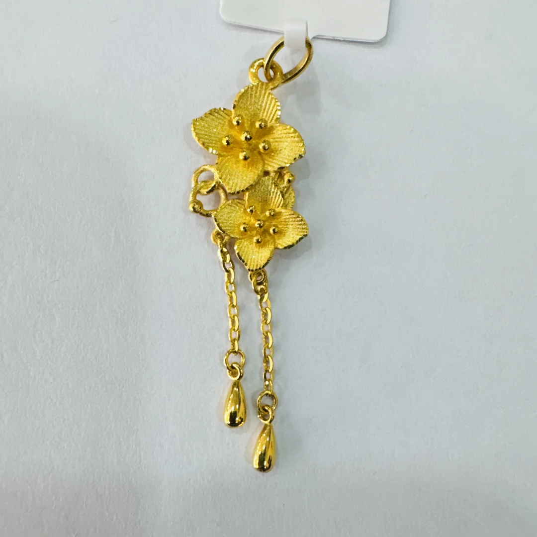 【艺馨专享】足金999饰品 四叶草吊坠 3.32 GP