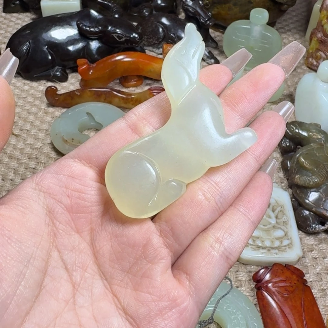 白玉菩提吊坠挂件