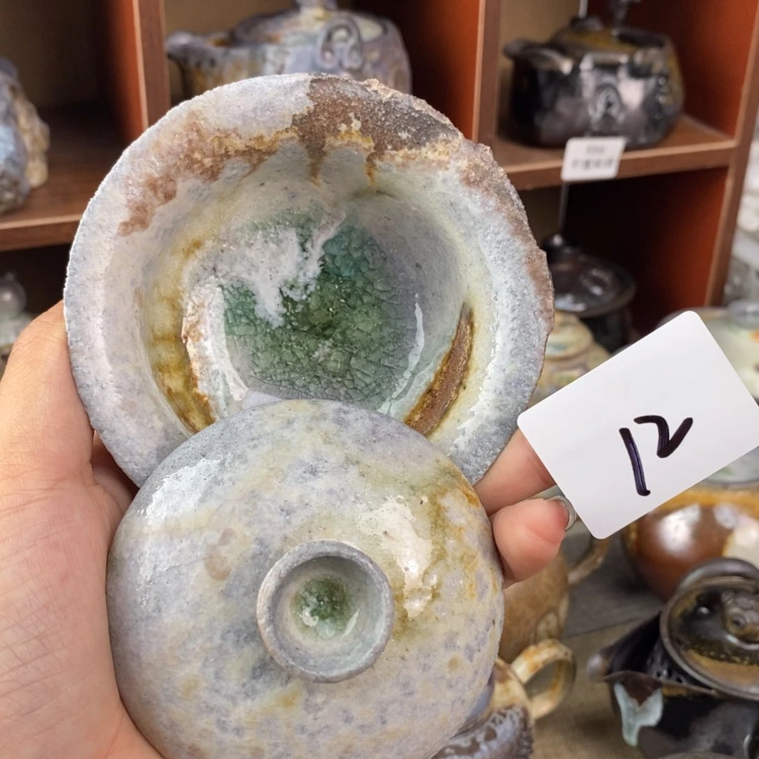 12匣钵泥盖碗～一起喝茶