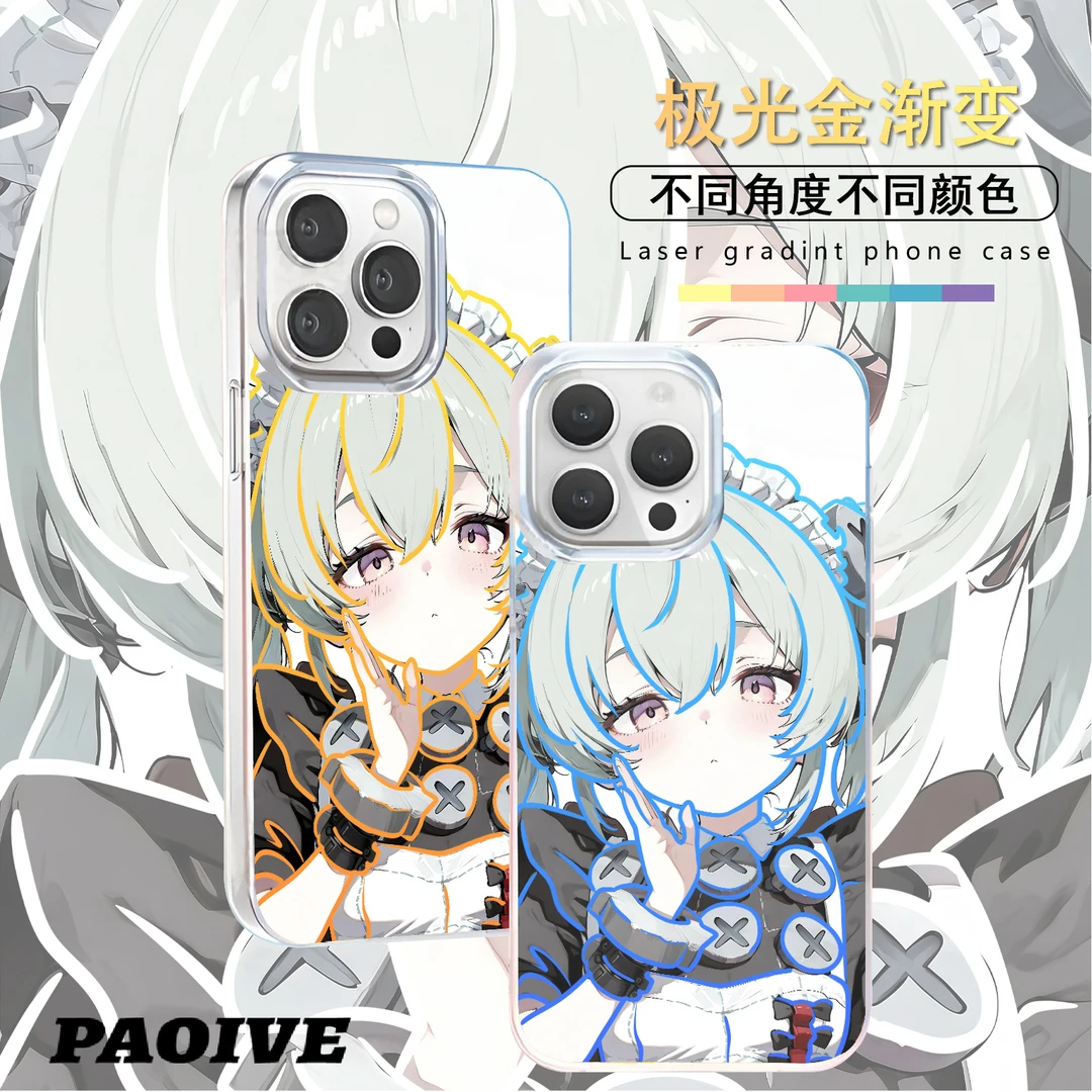 可琳适用苹果华为vivo一加iPhone小米红米极光手机壳